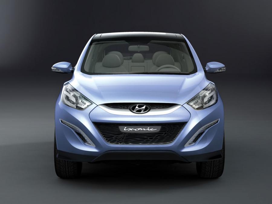  Hyundai ix-onic Concept 2009 года  (фото 10 из 18)